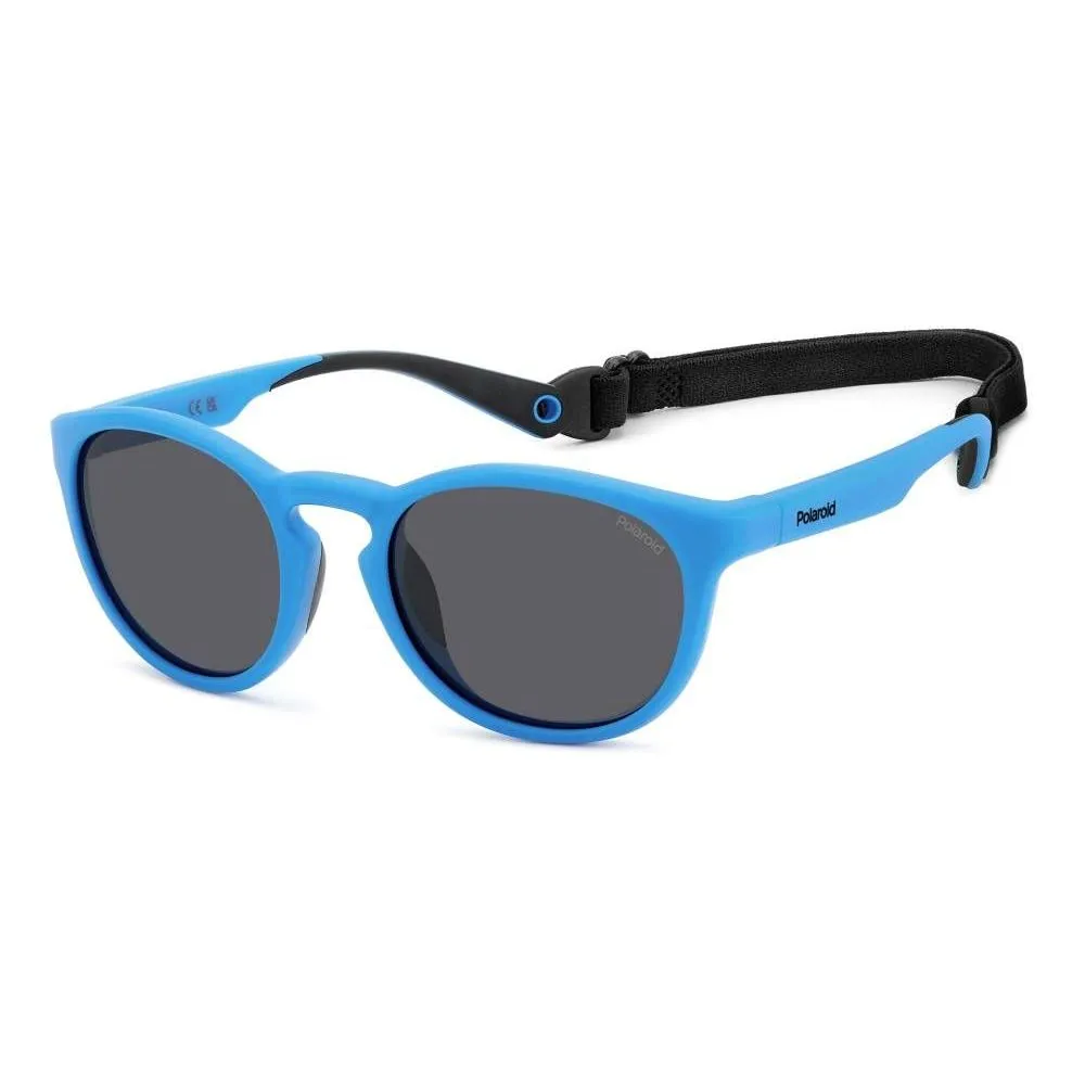 Polaroid Unisex Blue Resin Sunglasses