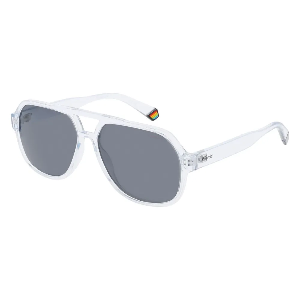 Polaroid Unisex Transparent Polycarbonate Sunglasses
