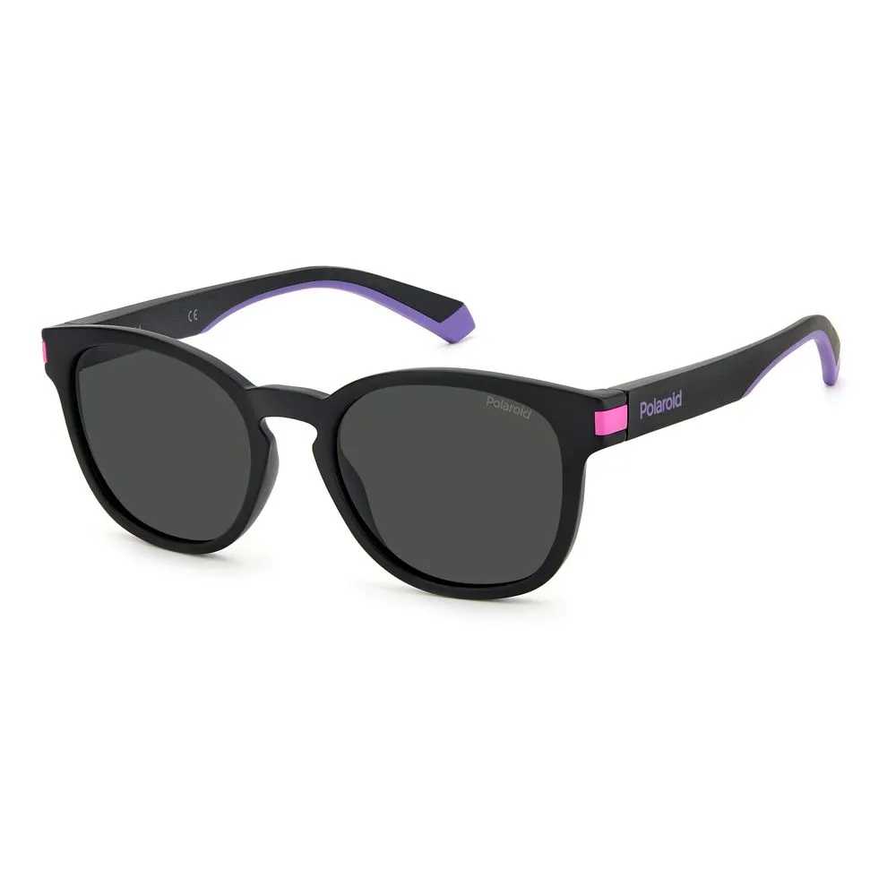Polaroid Unisex Black Resin Sunglasses