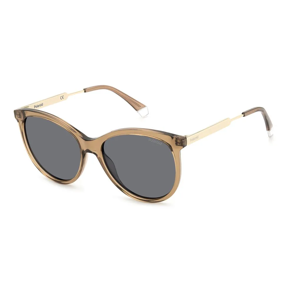 Polaroid Women's Beige Resin Sunglasses