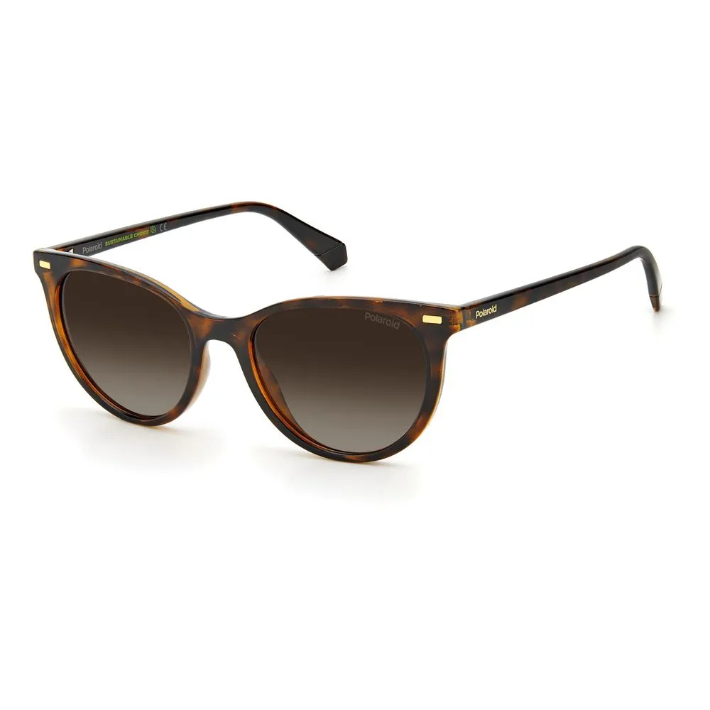 Polaroid Women's Brown Resin Sunglasses