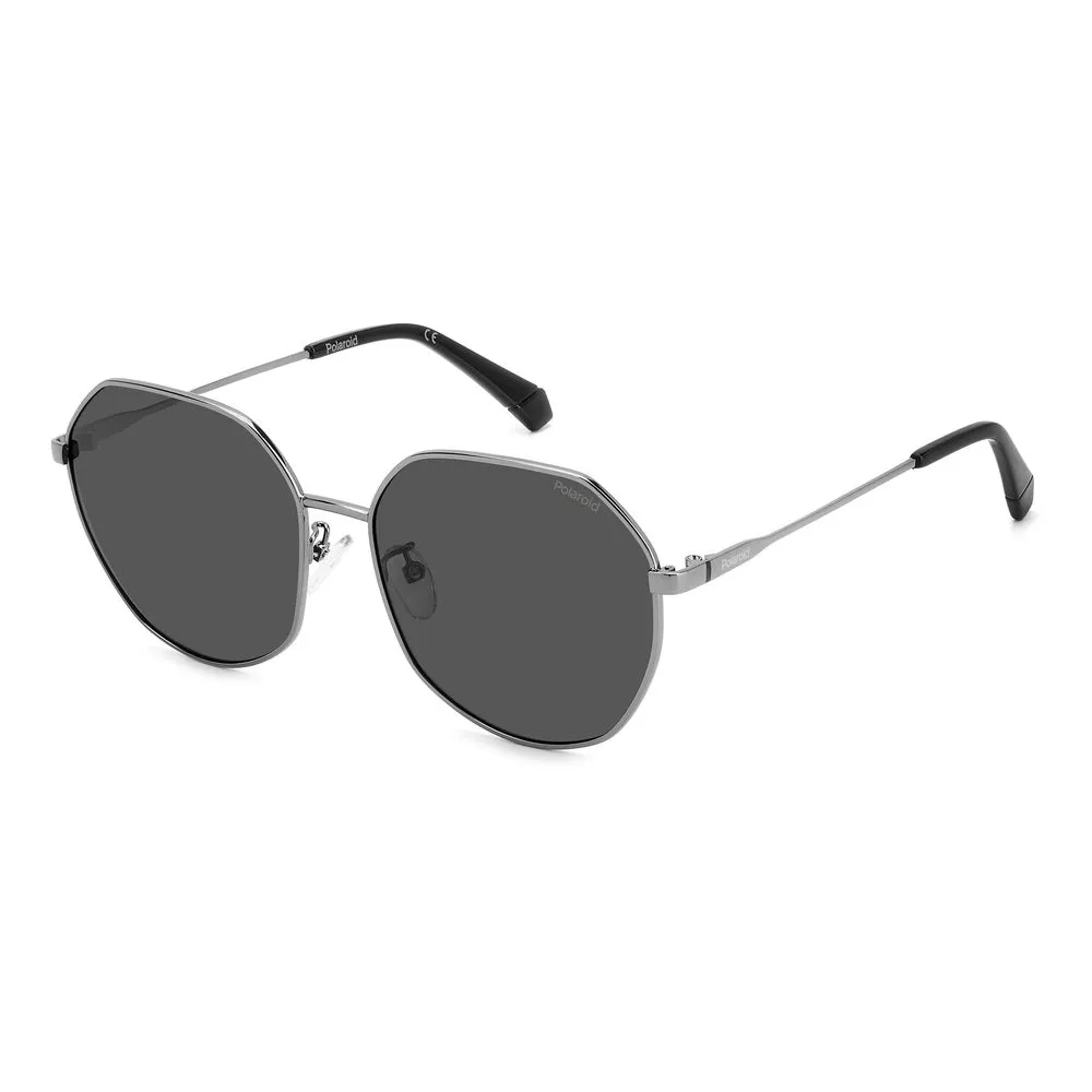 Polaroid Women's Gray Metal Sunglasses