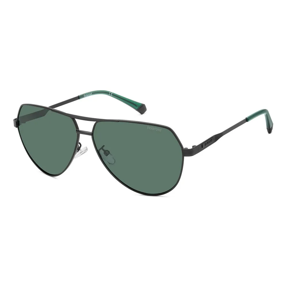 Polaroid Men's Black Metal Sunglasses