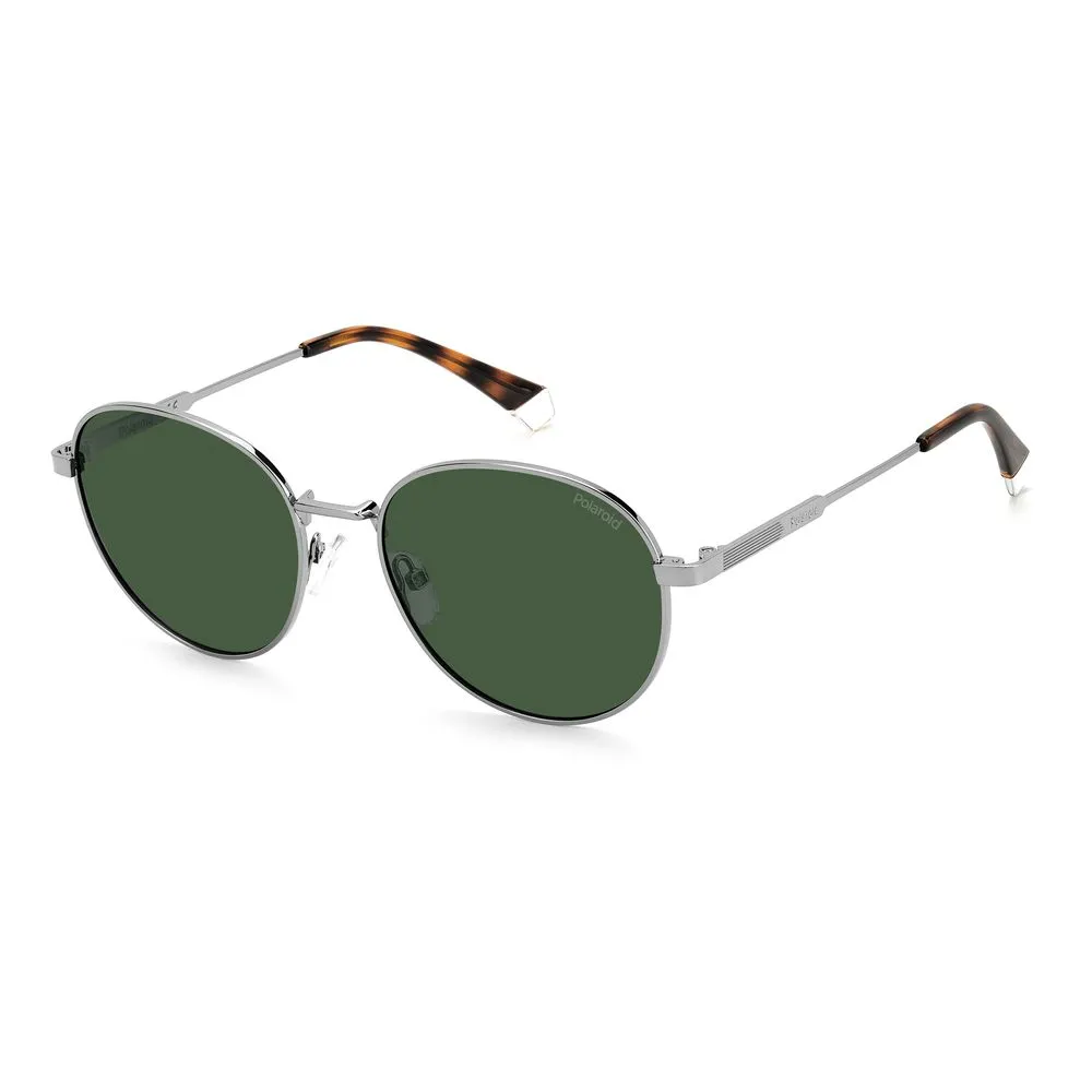Polaroid Men's Gray Metal Sunglasses