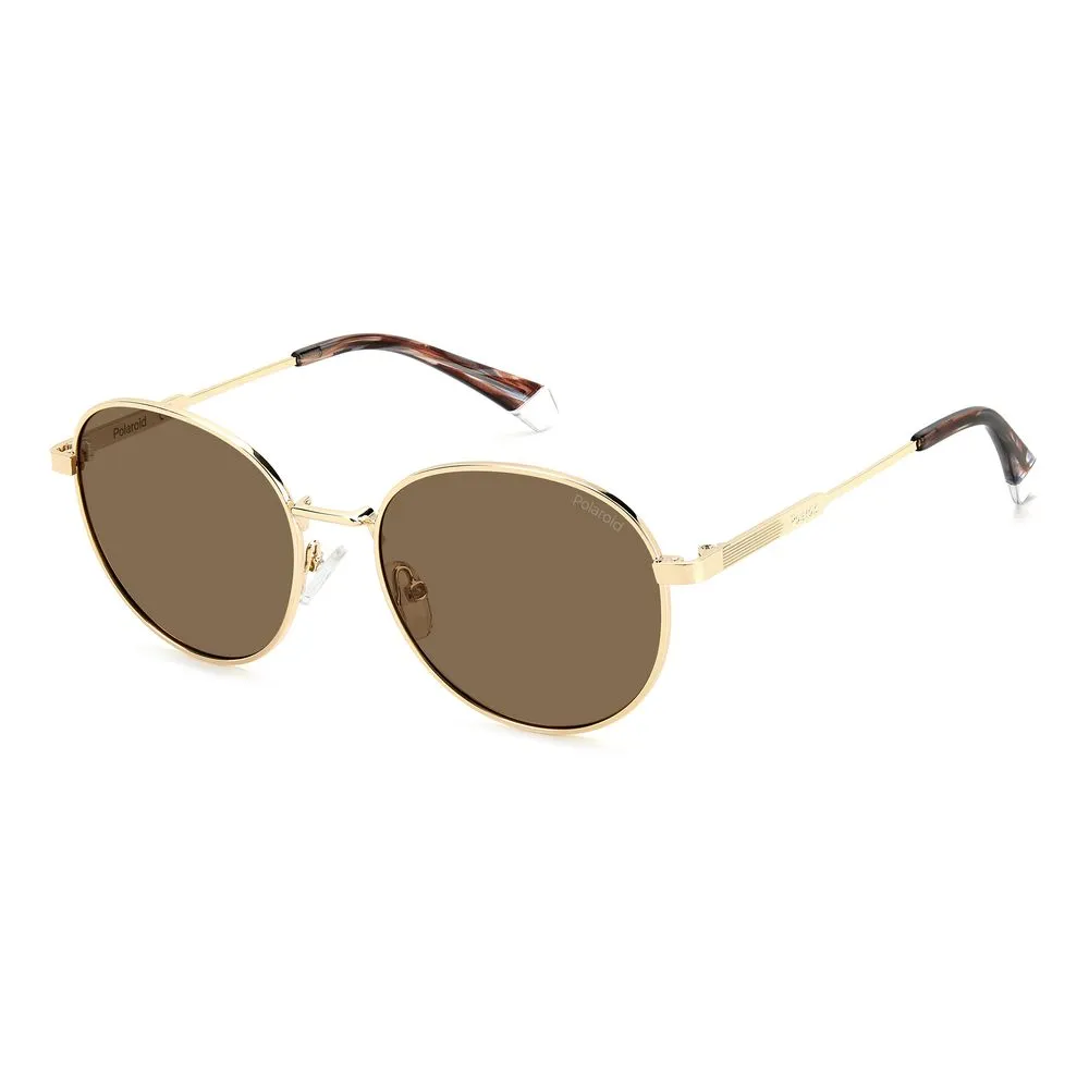 Polaroid Men's Gold Metal Sunglasses