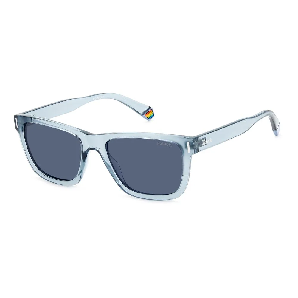 Polaroid Unisex Blue Resin Sunglasses