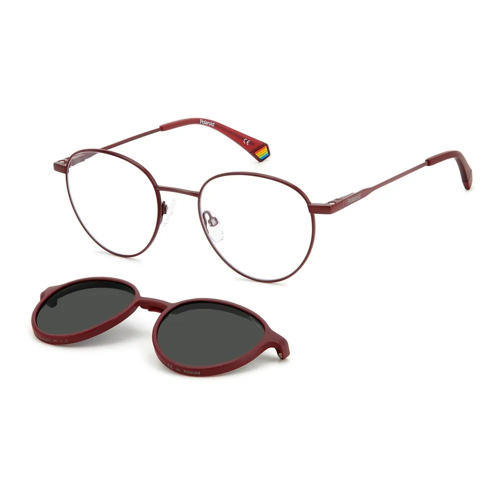 Polaroid Unisex Red Metal Sunglasses