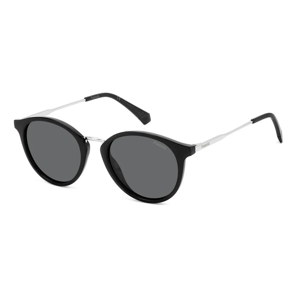Polaroid Unisex Black Resin Sunglasses