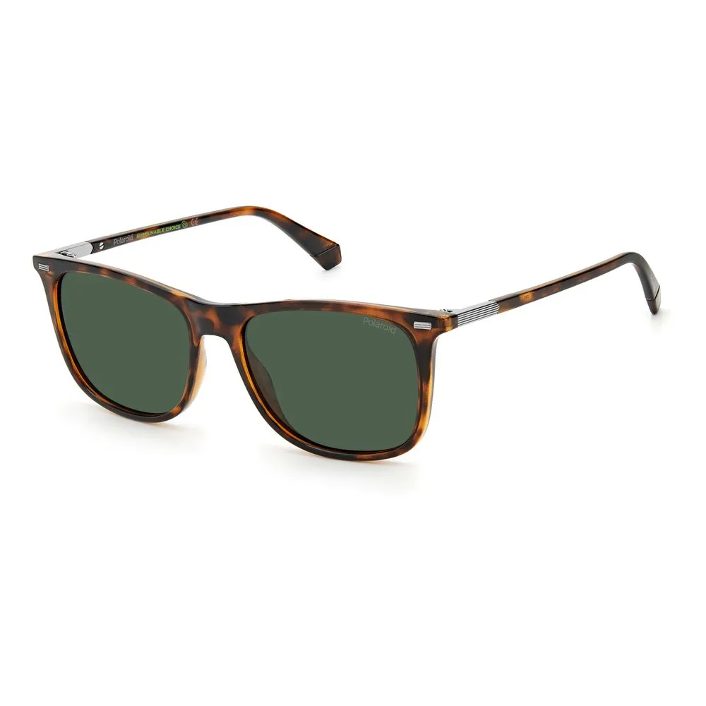 Polaroid Men's Brown Resin Sunglasses