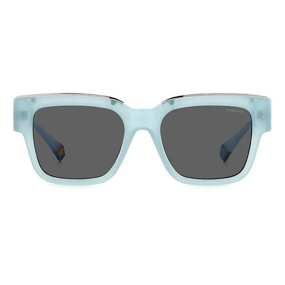Polaroid Unisex Blue Resin Sunglasses