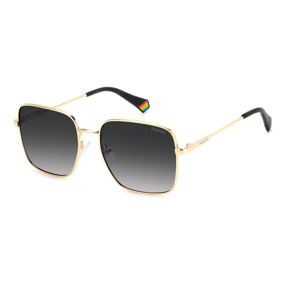 Polaroid Women's Gold Metal Sunglasses