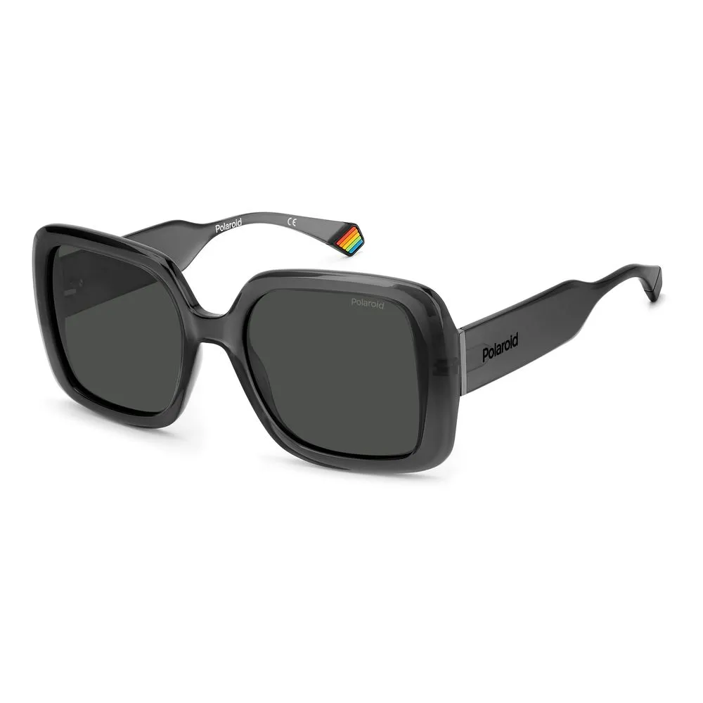 Polaroid Women's Gray Resin Sunglasses