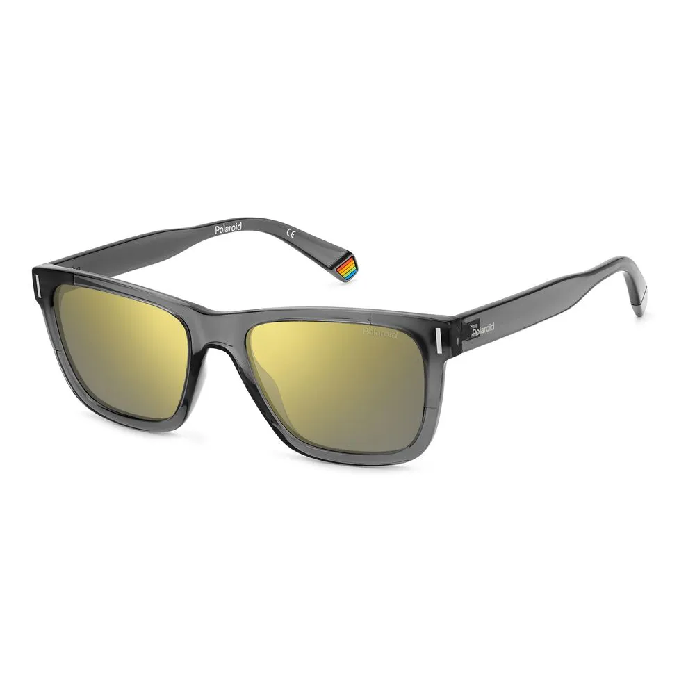 Polaroid Unisex Gray Resin Sunglasses