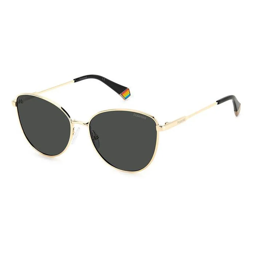 Polaroid Women's Gold Metal Sunglasses