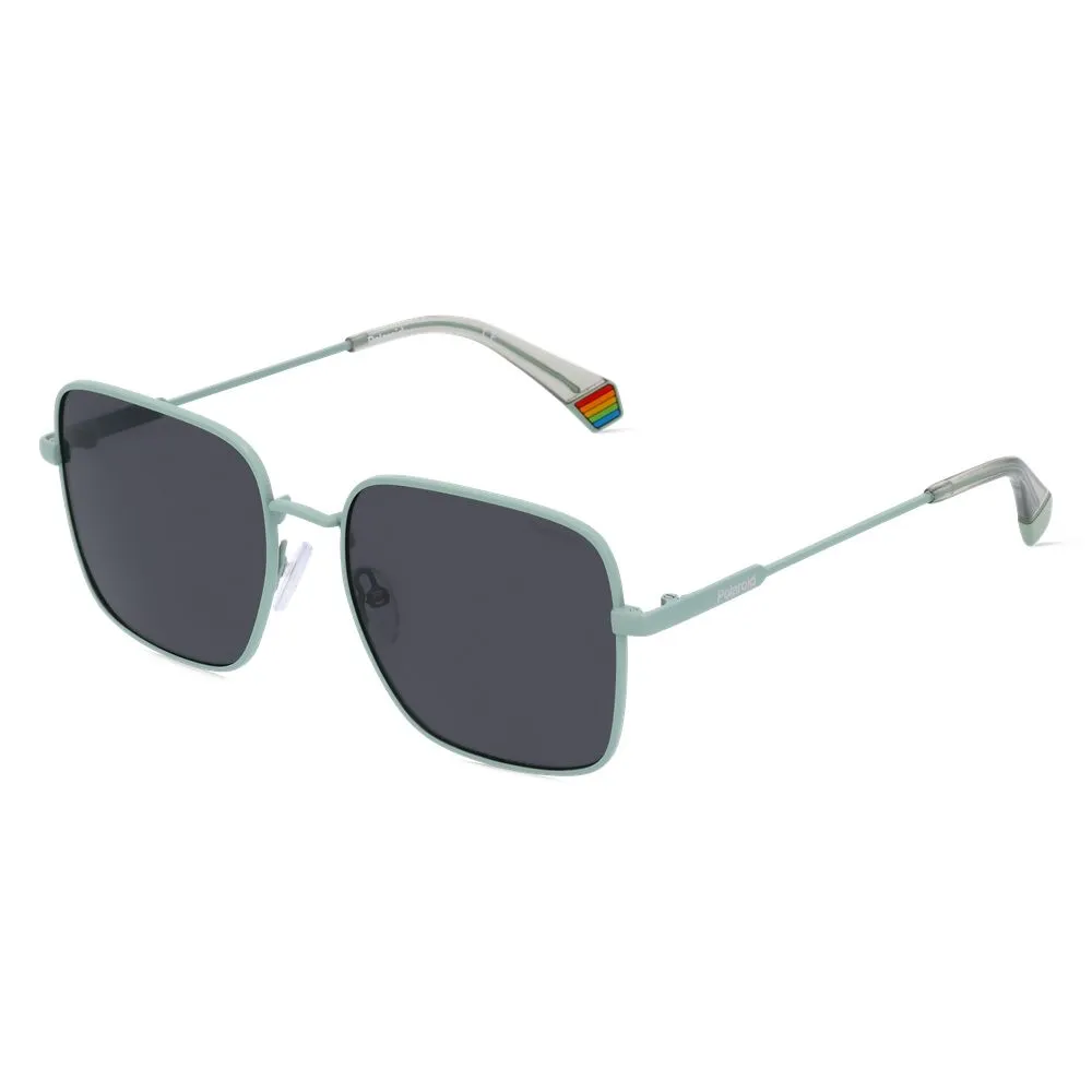 Polaroid Women's Blue Metal Sunglasses