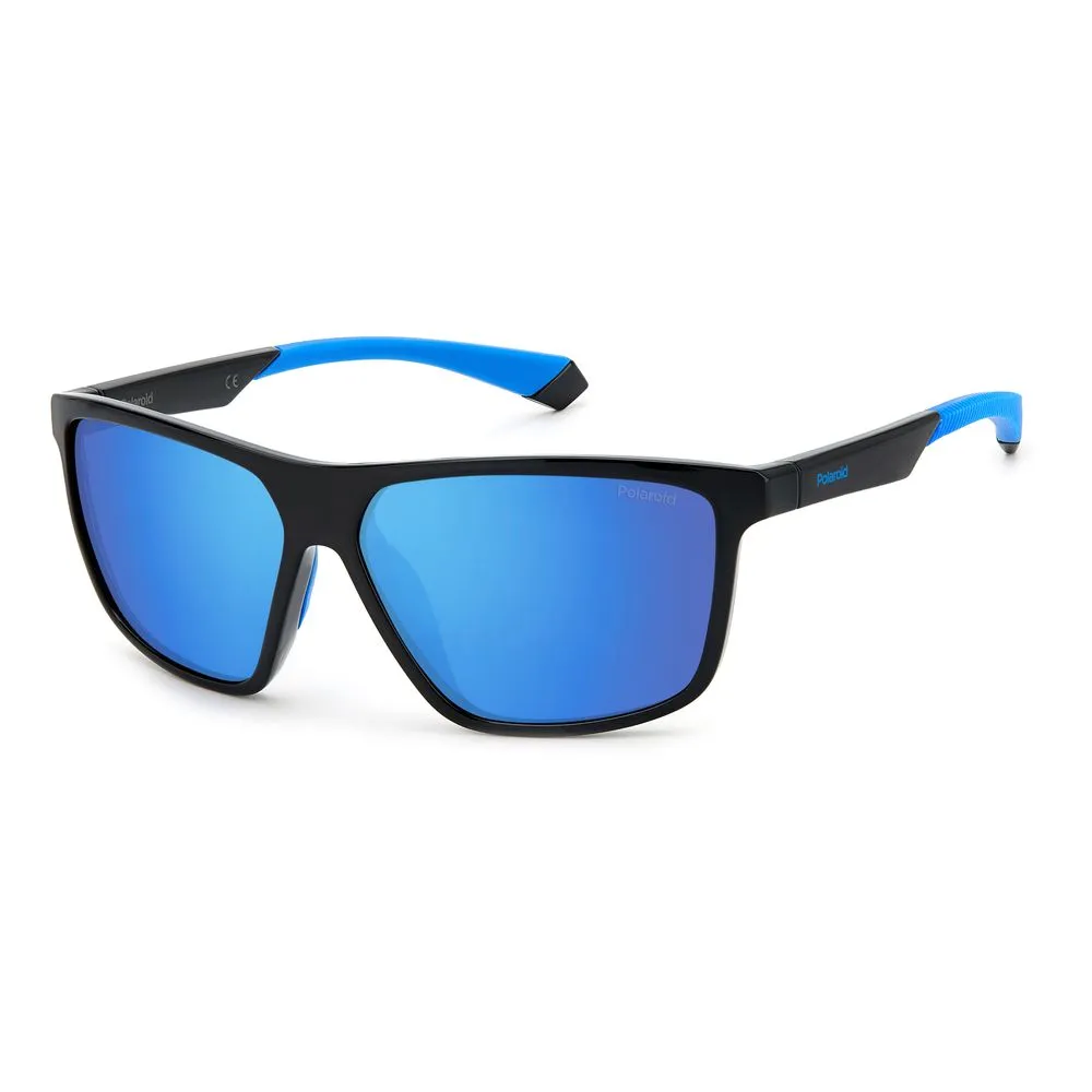 Polaroid Men's Black Resin Sunglasses
