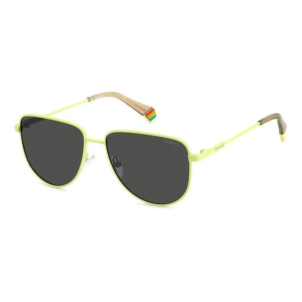 Polaroid Unisex Yellow Metal Sunglasses