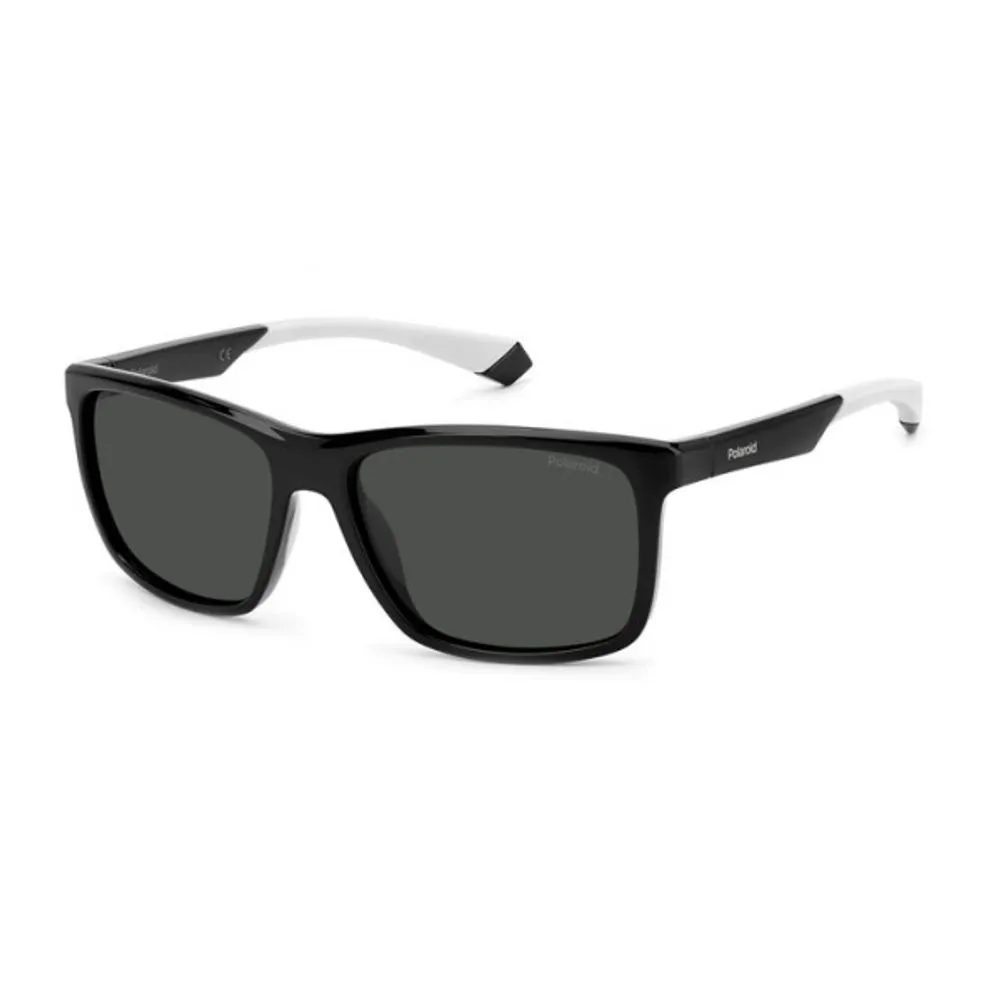 Polaroid Men's Black Resin Sunglasses