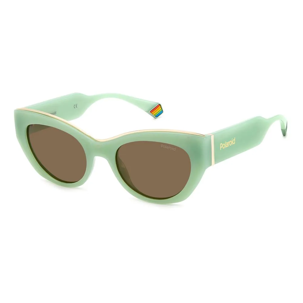 Polaroid Women's Green Resin Sunglasses
