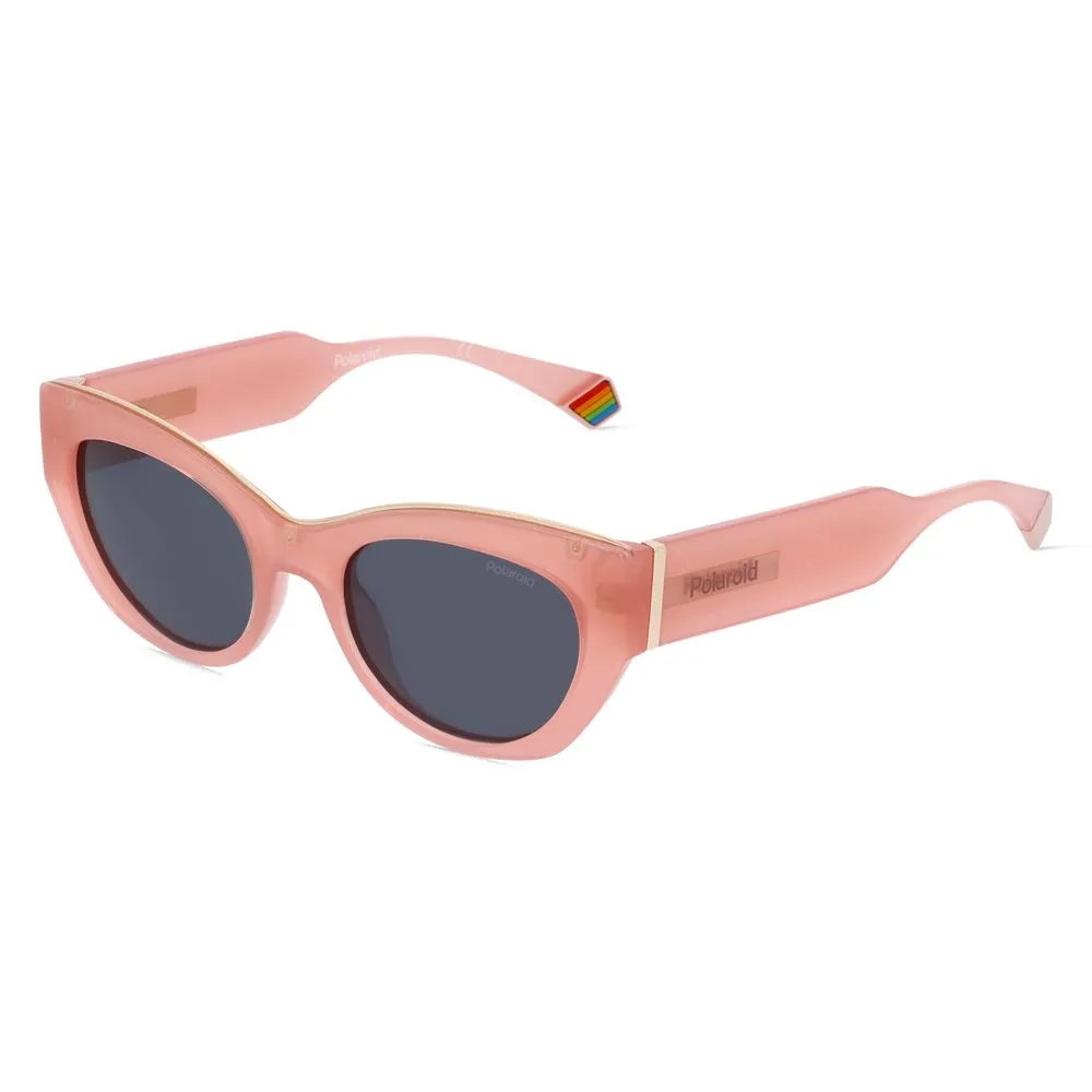 Polaroid Women's Pink Resin Sunglasses