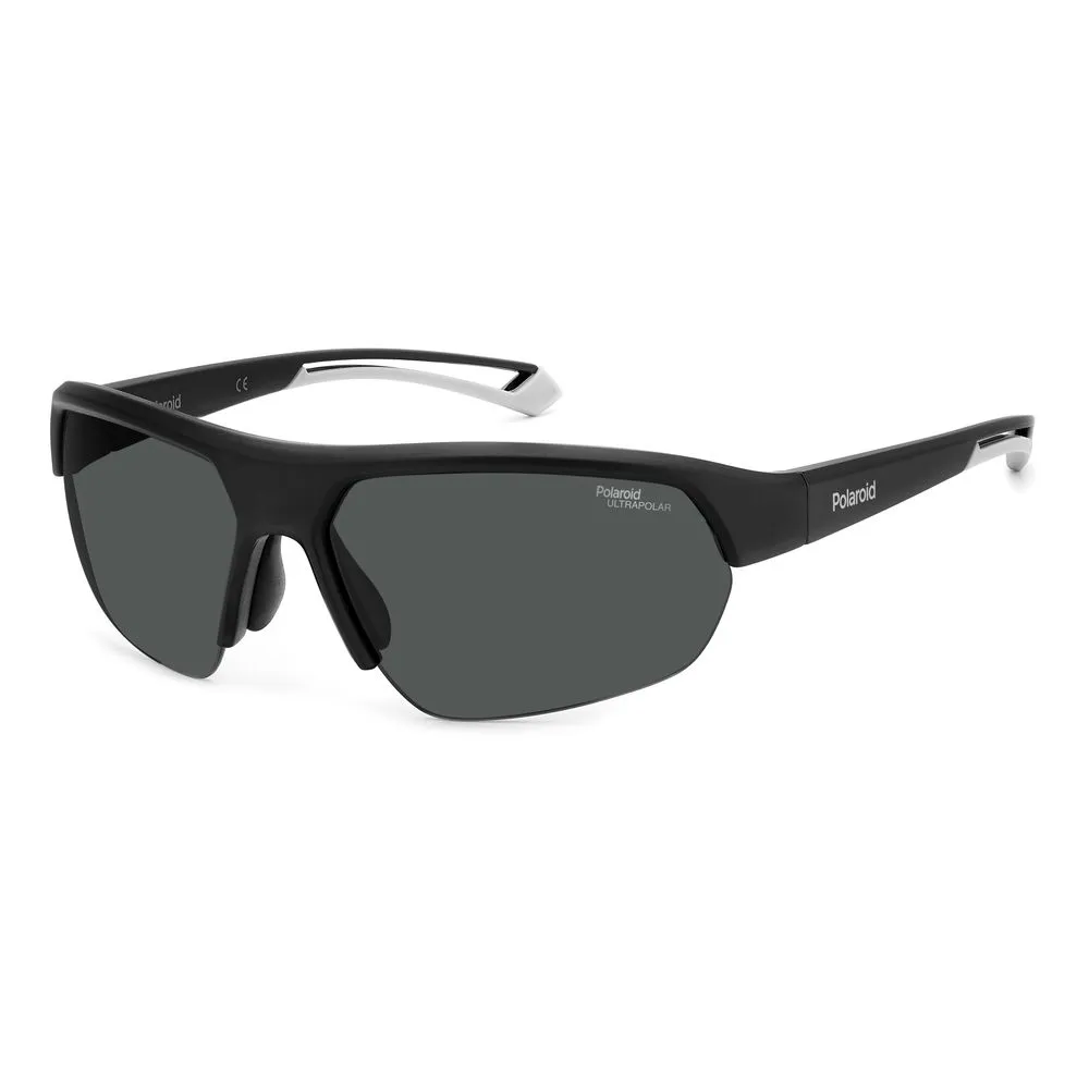 Polaroid Unisex Black Resin Sunglasses