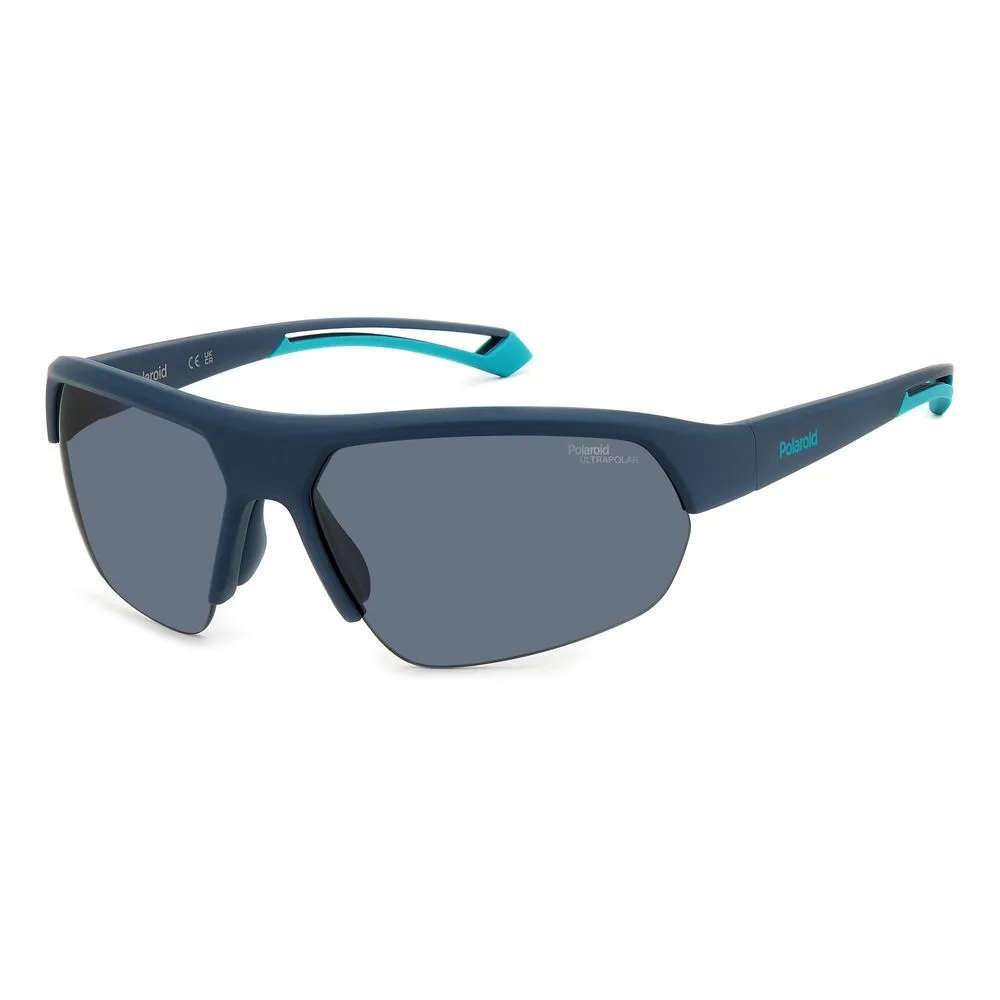 Polaroid Unisex Blue Resin Sunglasses