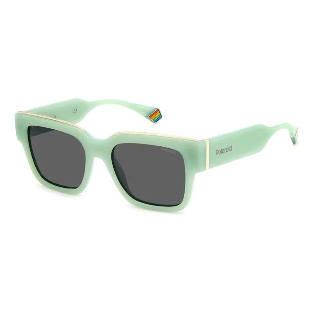 Polaroid Unisex Green Resin Sunglasses