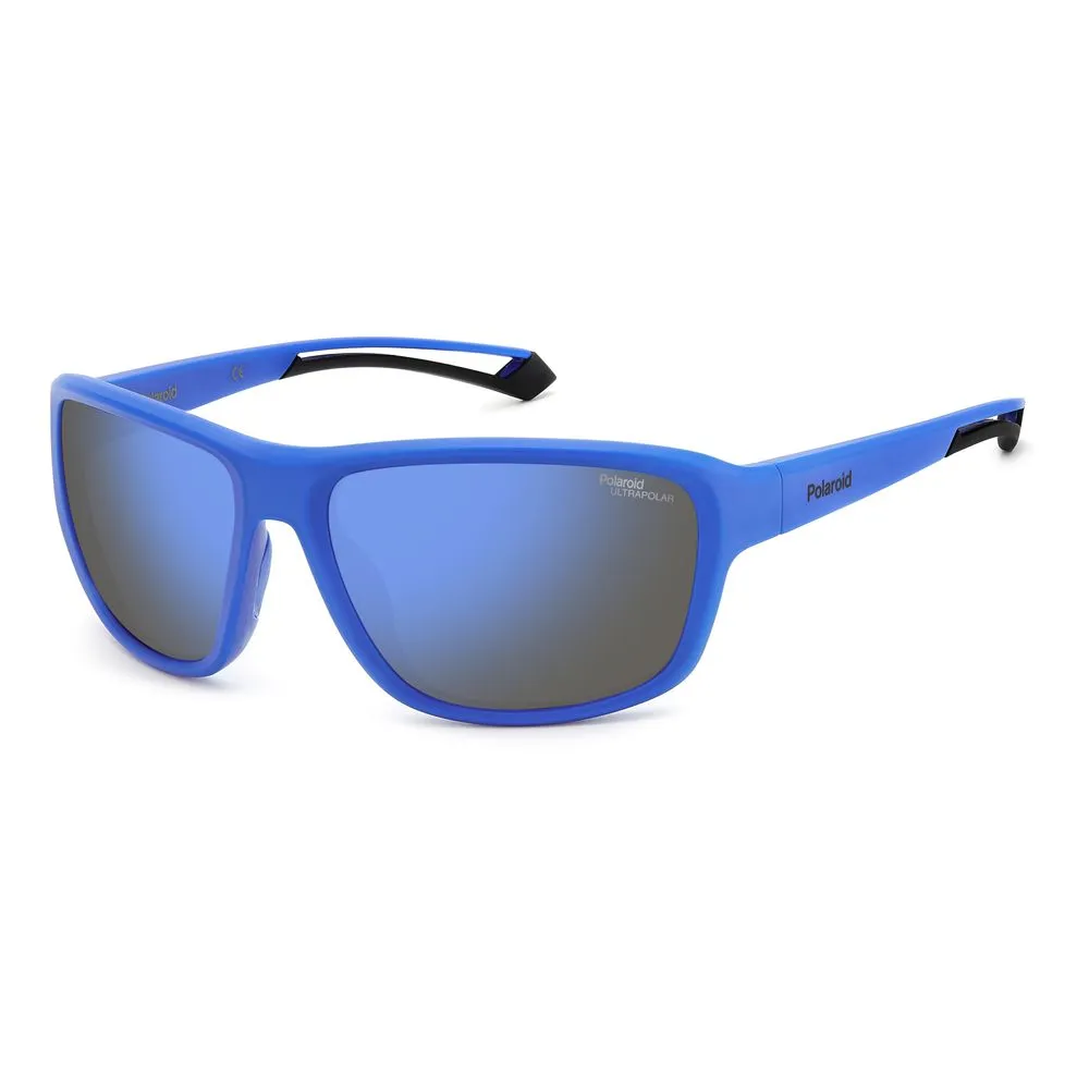 Polaroid Unisex Blue Resin Sunglasses