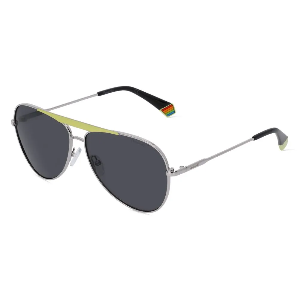 Polaroid Unisex Yellow Metal Sunglasses