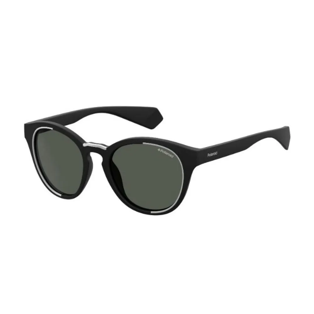 Polaroid Unisex Black Plastic Sunglasses