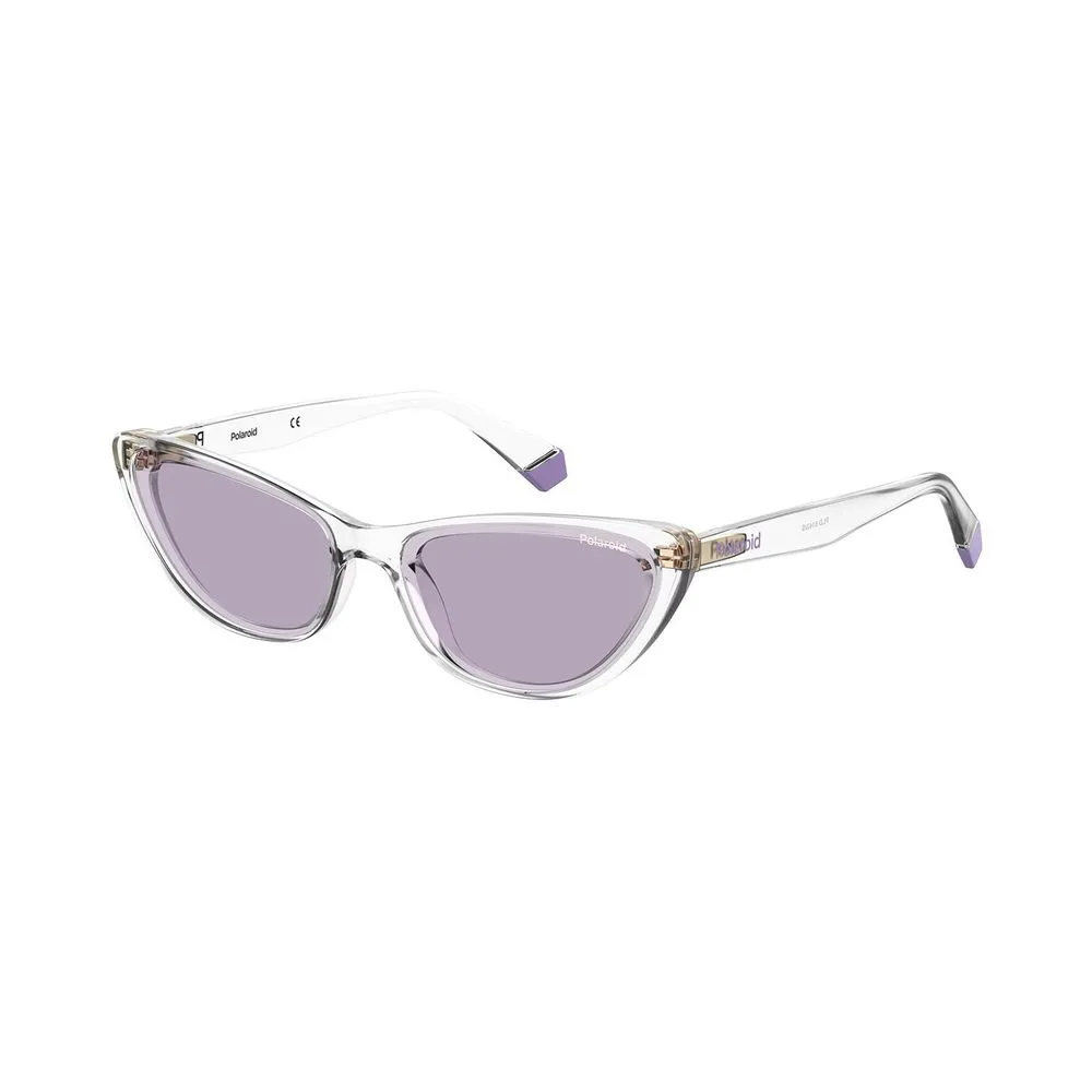 Polaroid Women's Transparent Plastic Sunglasses