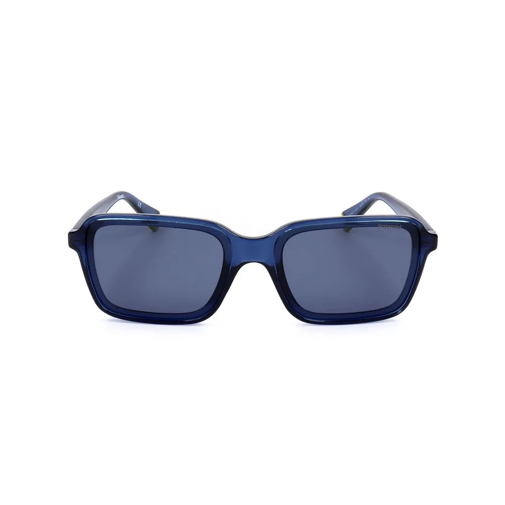 Polaroid Unisex Blue Metal Sunglasses