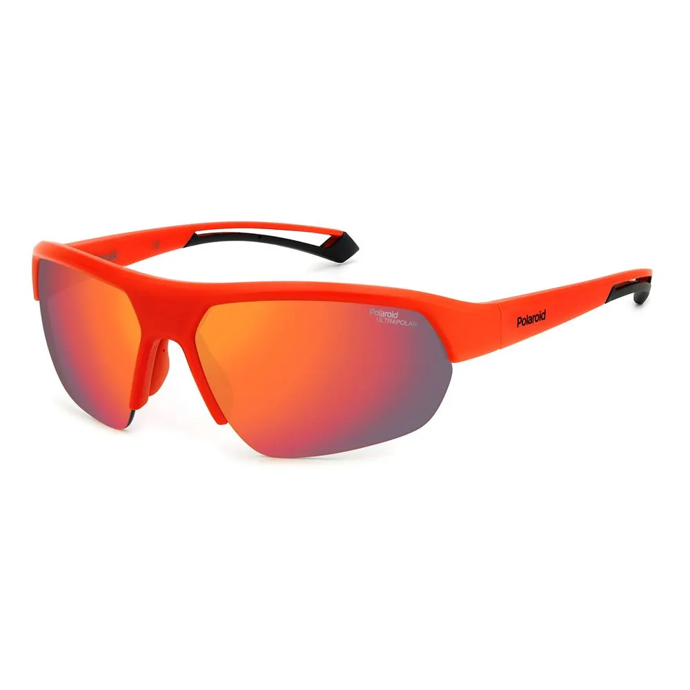 Polaroid Unisex Red Resin Sunglasses