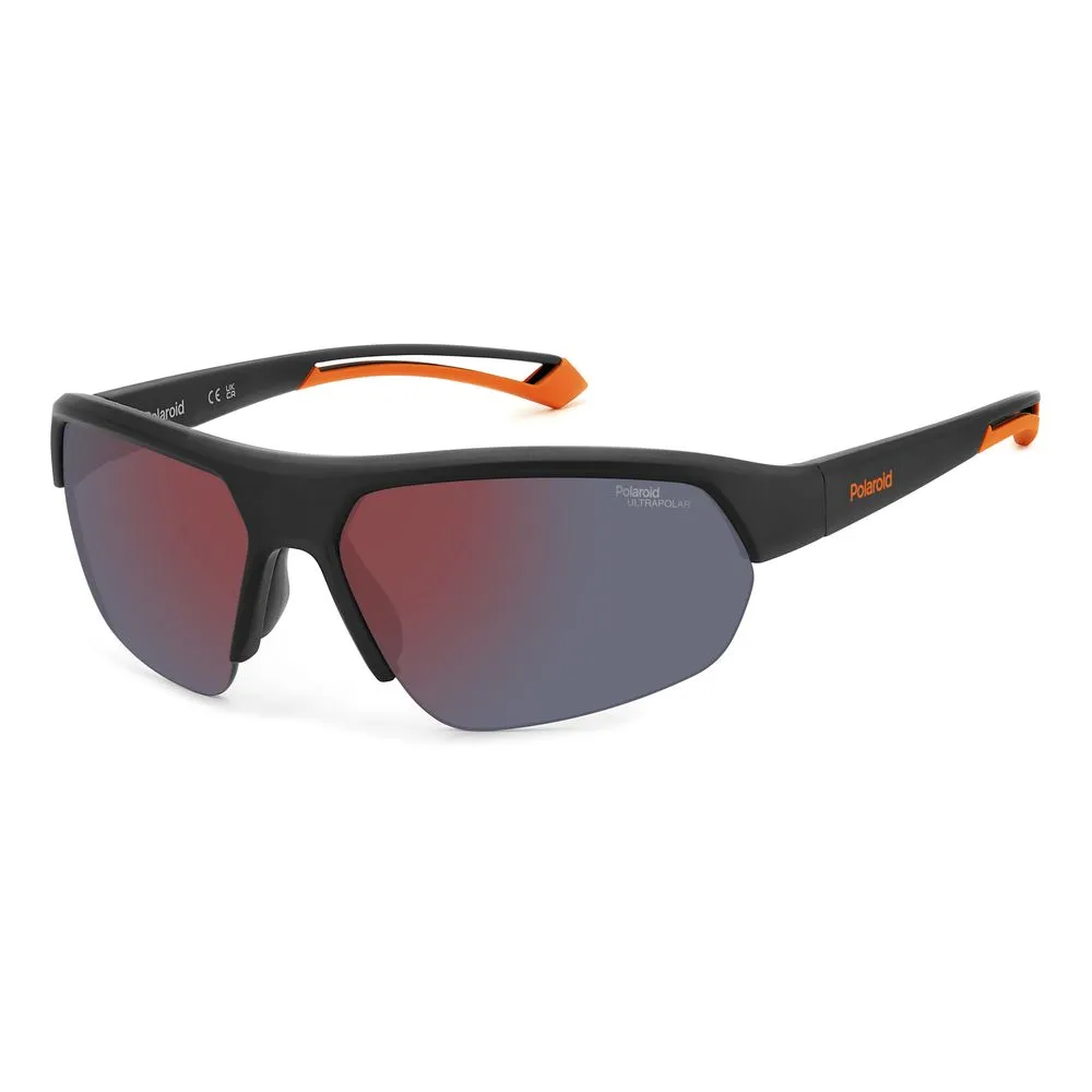 Polaroid Unisex Black Resin Sunglasses
