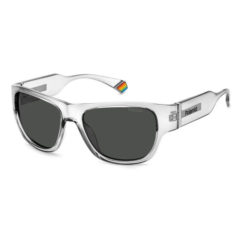 Polaroid Unisex Gray Resin Sunglasses