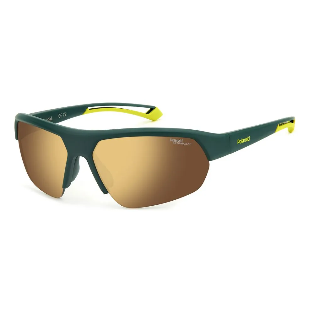 Polaroid Unisex Green Resin Sunglasses