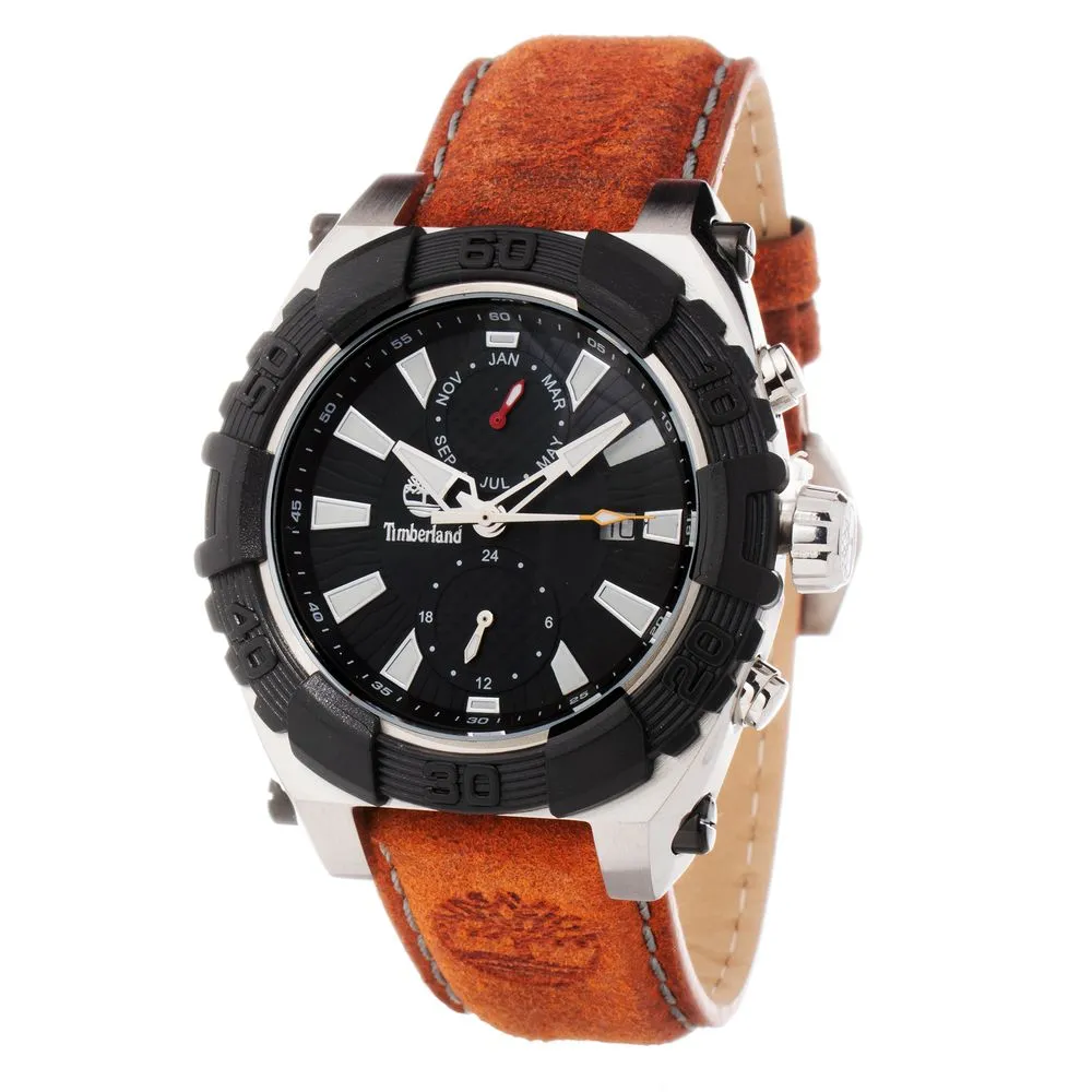 Timberland Men's Brown Leather Watch