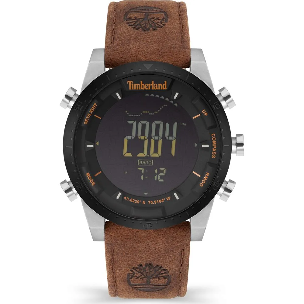 Timberland Men's Brown Leather Watch