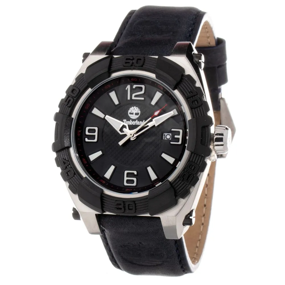 Timberland Men's Blue Leather Watch