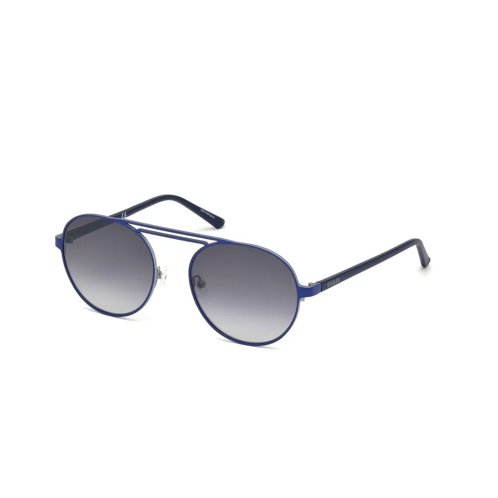 Guess Unisex Blue Injected Sunglasses