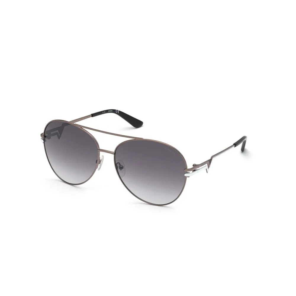 Guess Women's Gray Metal Sunglasses