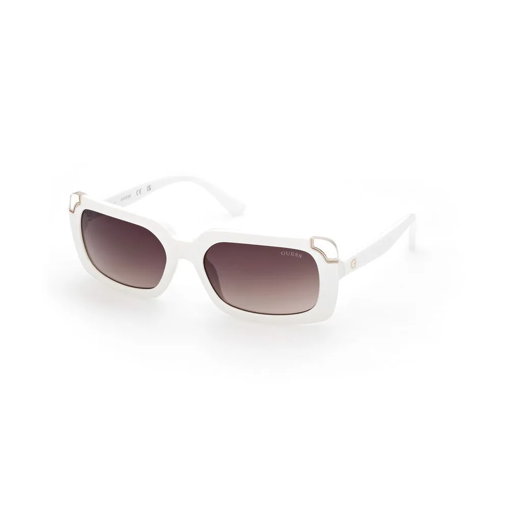Guess Women's White Injected Sunglasses