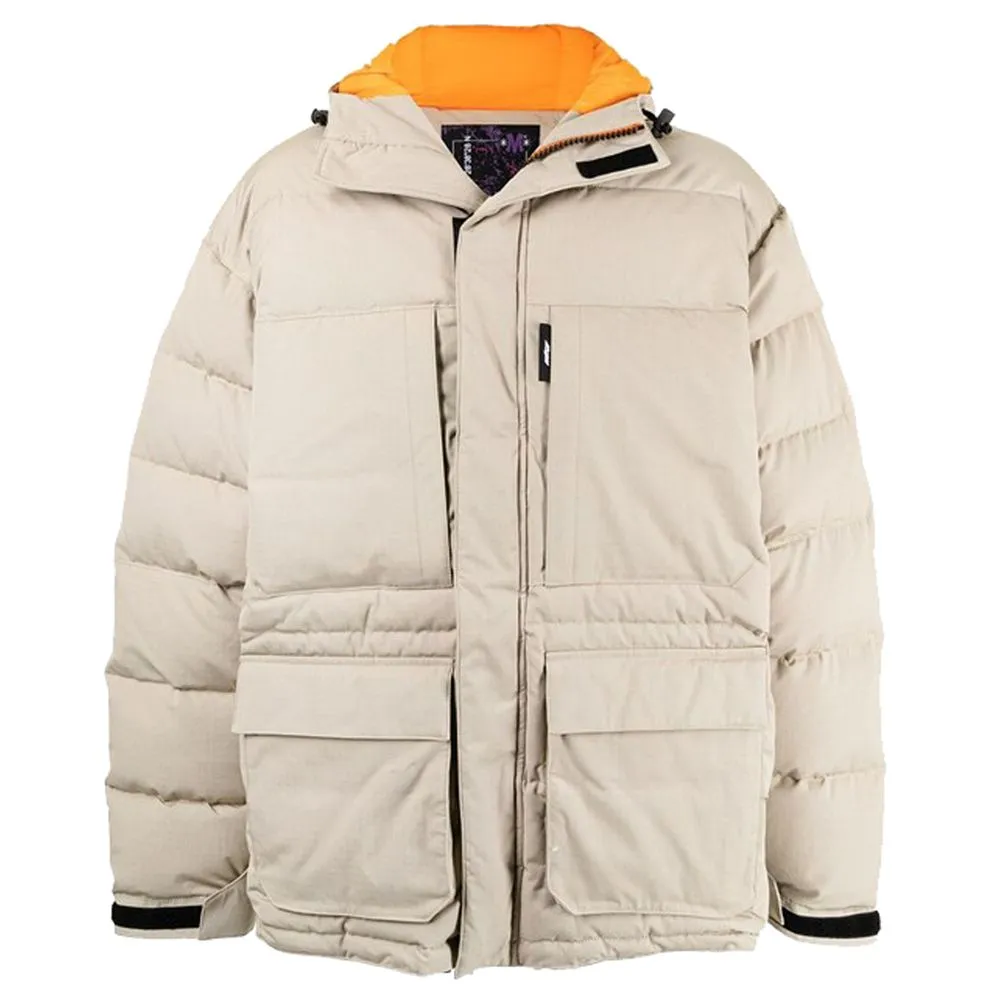 MSGM Men's Beige Cotton Jacket