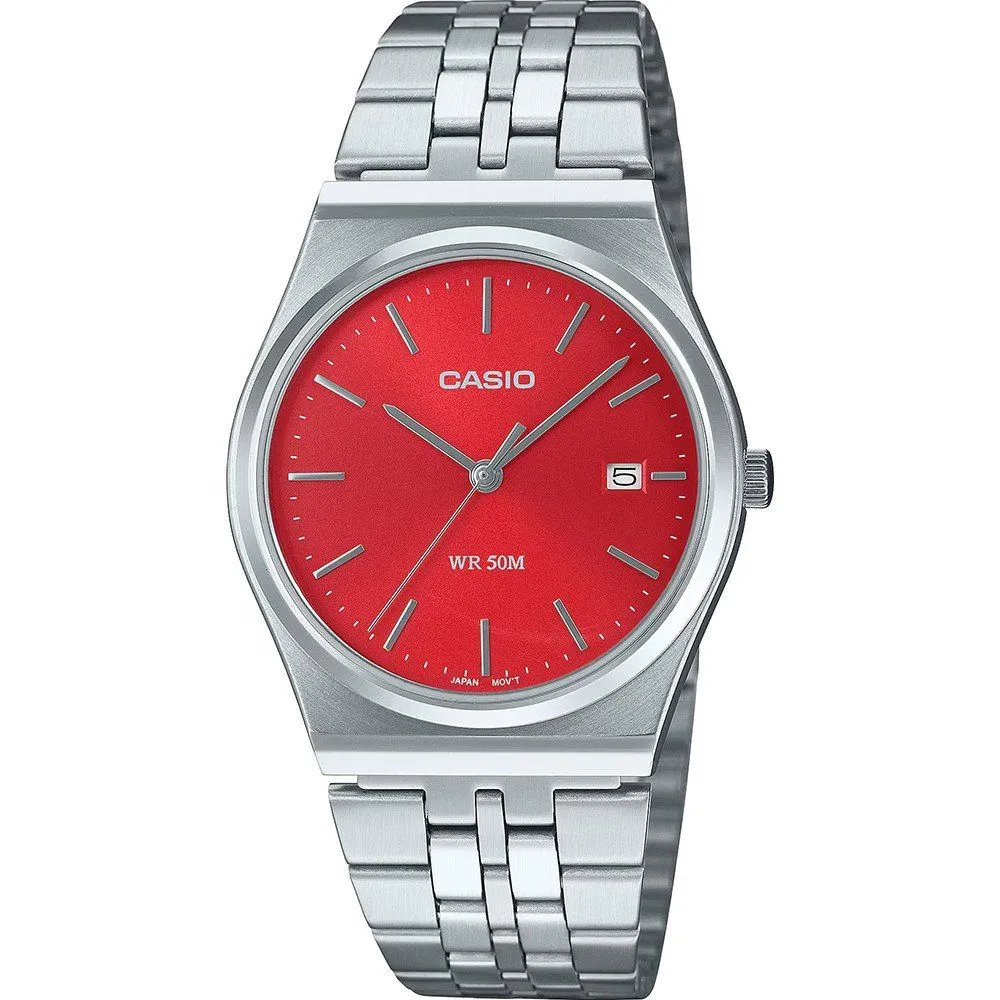 Casio Women's Silver Steel Watch
