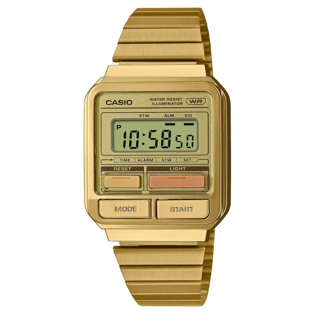 Casio Women's Gold Steel Watch