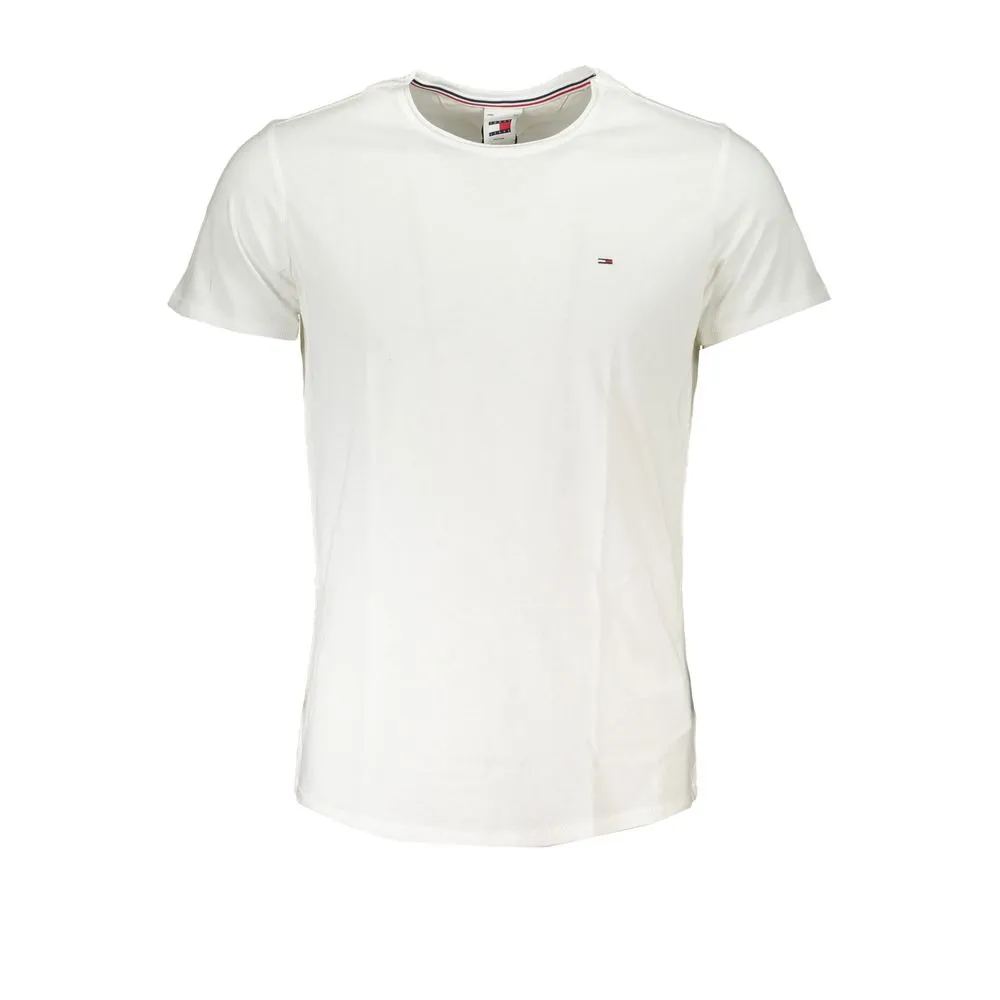 Tommy Hilfiger Men's White Cotton T-Shirt