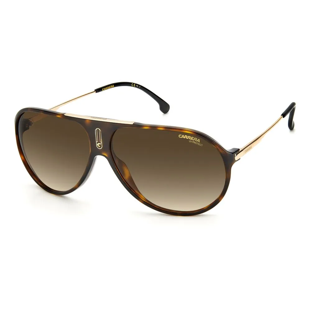 Carrera Unisex Brown Acetate Sunglasses
