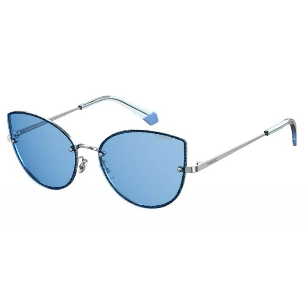 Polaroid Women's Silver Metal Sunglasses