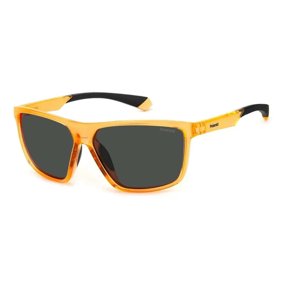 Polaroid Sport Men's Orange Plastic Sunglasses