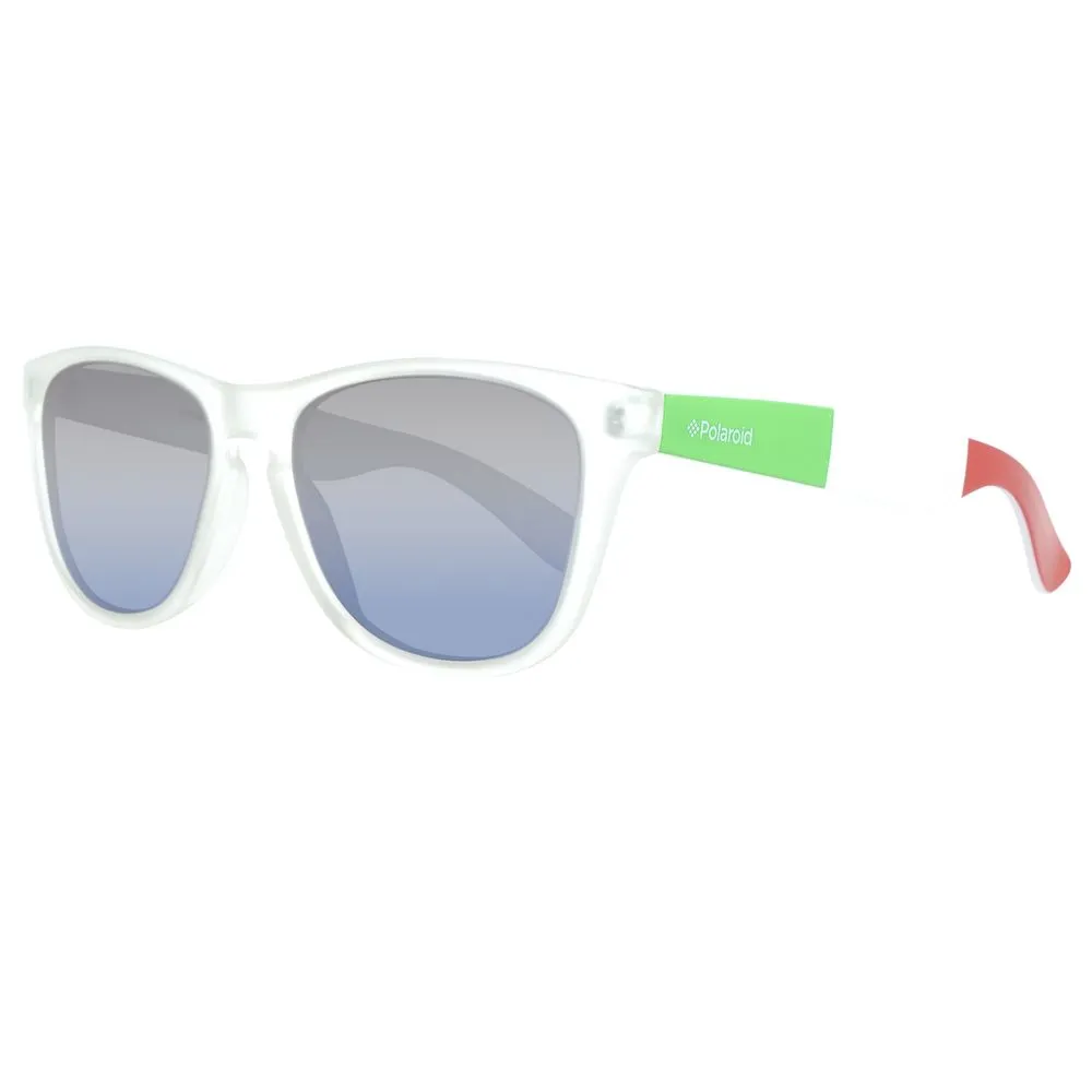 Polaroid Unisex Blue Polycarbonate Sunglasses